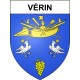 Pegatinas escudo de armas de Vérin adhesivo de la etiqueta engomada