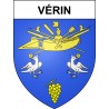 Stickers coat of arms Vérin adhesive sticker