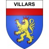 Villars Sticker wappen, gelsenkirchen, augsburg, klebender aufkleber