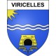 Pegatinas escudo de armas de Viricelles adhesivo de la etiqueta engomada