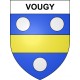 Vougy 42 ville sticker blason écusson autocollant adhésif