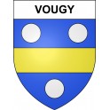 Vougy 42 ville sticker blason écusson autocollant adhésif