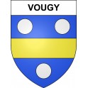 Vougy Sticker wappen, gelsenkirchen, augsburg, klebender aufkleber