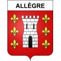 Adesivi stemma Allègre adesivo