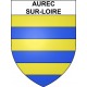 Aurec-sur-Loire 43 ville sticker blason écusson autocollant adhésif