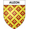Auzon 43 ville sticker blason écusson autocollant adhésif