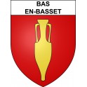Stickers coat of arms Bas-en-Basset adhesive sticker