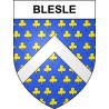 Adesivi stemma Blesle adesivo