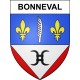 Pegatinas escudo de armas de Bonneval adhesivo de la etiqueta engomada