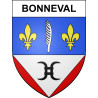 Bonneval Sticker wappen, gelsenkirchen, augsburg, klebender aufkleber