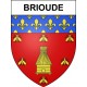 Adesivi stemma Brioude adesivo