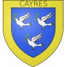 Cayres Sticker wappen, gelsenkirchen, augsburg, klebender aufkleber