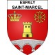 Stickers coat of arms Espaly-Saint-Marcel adhesive sticker
