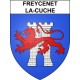 Freycenet-la-Cuche 43 ville sticker blason écusson autocollant adhésif