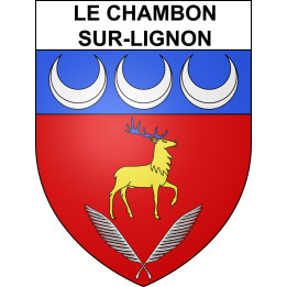 Le Chambon-sur-Lignon Sticker wappen, gelsenkirchen, augsburg, klebender aufkleber