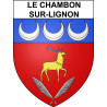 Le Chambon-sur-Lignon Sticker wappen, gelsenkirchen, augsburg, klebender aufkleber