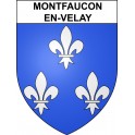 Montfaucon-en-Velay Sticker wappen, gelsenkirchen, augsburg, klebender aufkleber