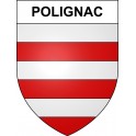 Polignac 43 ville sticker blason écusson autocollant adhésif