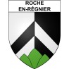 Roche-en-Régnier Sticker wappen, gelsenkirchen, augsburg, klebender aufkleber