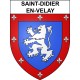 Stickers coat of arms Saint-Didier-en-Velay adhesive sticker