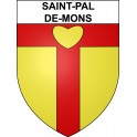 Saint-Pal-de-Mons 43 ville sticker blason écusson autocollant adhésif