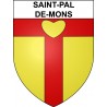Stickers coat of arms Saint-Pal-de-Mons adhesive sticker