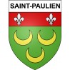 Pegatinas escudo de armas de Saint-Paulien adhesivo de la etiqueta engomada
