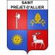 Saint-Préjet-d'Allier 43 ville sticker blason écusson autocollant adhésif