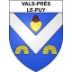 Vals-près-le-Puy 43 ville sticker blason écusson autocollant adhésif