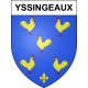 Yssingeaux Sticker wappen, gelsenkirchen, augsburg, klebender aufkleber