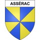 Adesivi stemma Assérac adesivo
