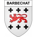 Barbechat 44 ville sticker blason écusson autocollant adhésif