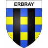Stickers coat of arms Erbray adhesive sticker