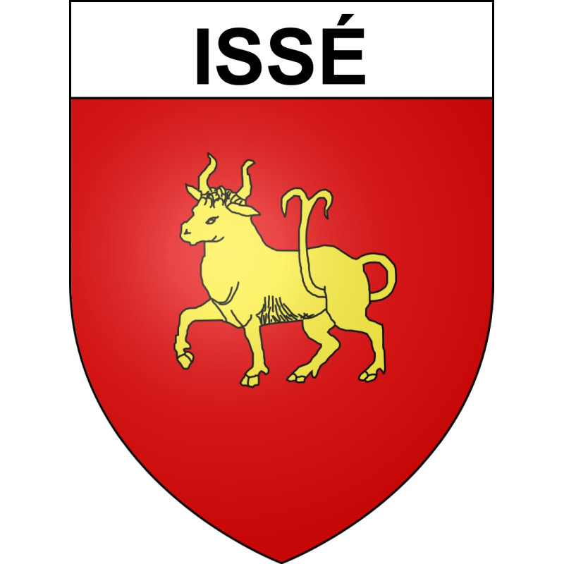 Adesivi stemma Issé adesivo