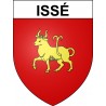 Issé Sticker wappen, gelsenkirchen, augsburg, klebender aufkleber
