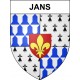 Jans 44 ville sticker blason écusson autocollant adhésif