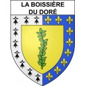 La Boissière du Doré 44 ville sticker blason écusson autocollant adhésif
