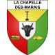 La Chapelle-des-Marais 44 ville sticker blason écusson autocollant adhésif