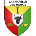 Adesivi stemma La Chapelle-des-Marais adesivo