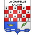 Adesivi stemma La Chapelle-Launay adesivo
