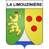 Stickers coat of arms La Limouzinière adhesive sticker