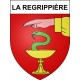 La Regrippière Sticker wappen, gelsenkirchen, augsburg, klebender aufkleber