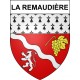 La Remaudière 44 ville sticker blason écusson autocollant adhésif