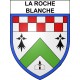 La Roche-Blanche 44 ville sticker blason écusson autocollant adhésif