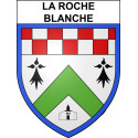 Stickers coat of arms La Roche-Blanche adhesive sticker