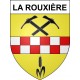Stickers coat of arms La Rouxière adhesive sticker