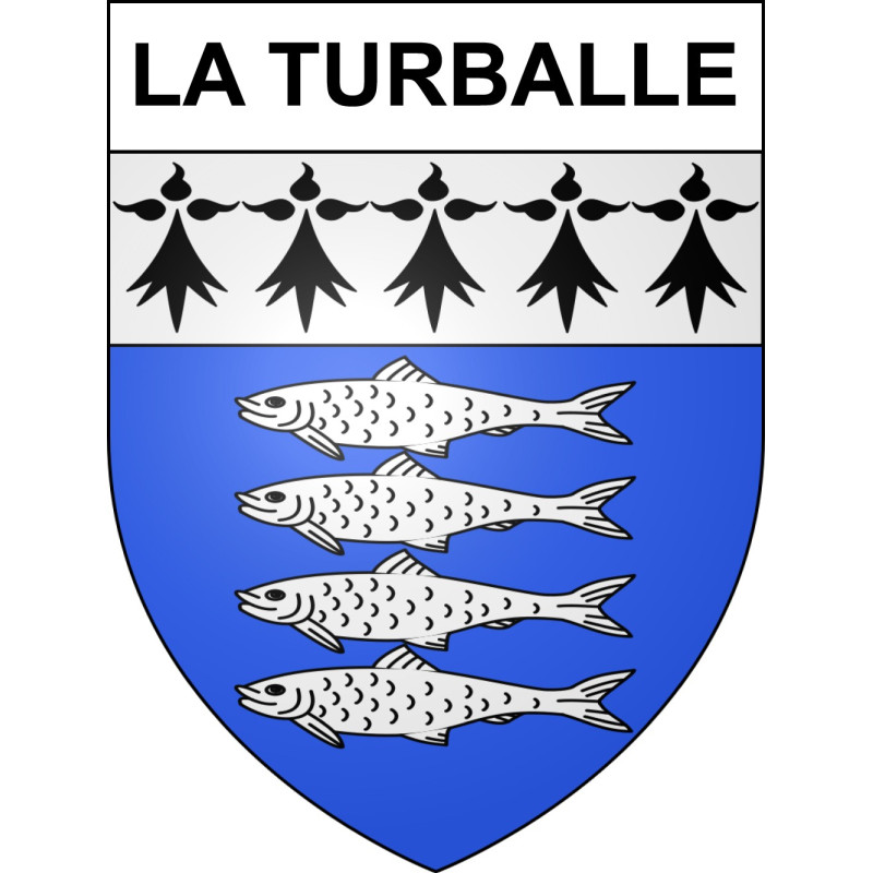 Adesivi stemma La Turballe adesivo
