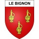 Le Bignon 44 ville sticker blason écusson autocollant adhésif