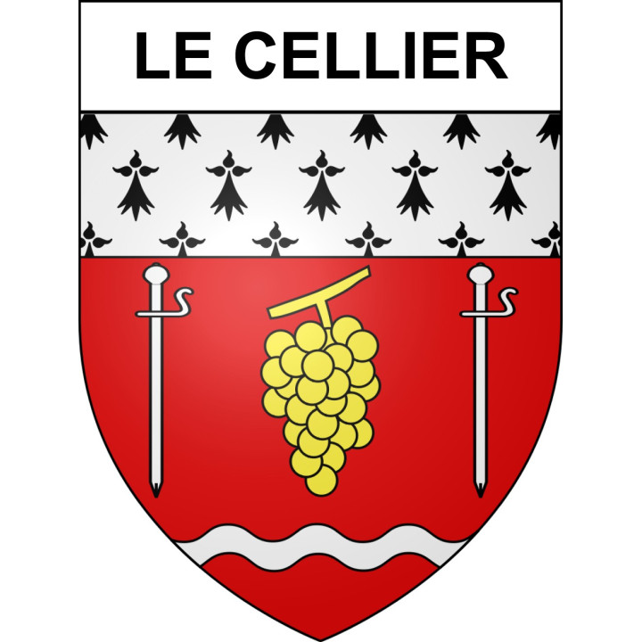 Le Cellier Sticker wappen, gelsenkirchen, augsburg, klebender aufkleber