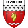 Stickers coat of arms Le Cellier adhesive sticker